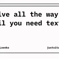 Native all the way, until you need text