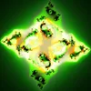 Four green fractals