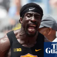 Eddie Nketia runs 100m in 9.74s but Australian sprint record stays out of reach