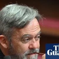 Liberal senator breaks ranks to take aim at Angus Taylor’s ‘negative’ rhetoric on immigration