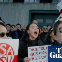 Protests at new US consulate after Trump envoy says time for US ‘to put its footprint back’ on Greenland